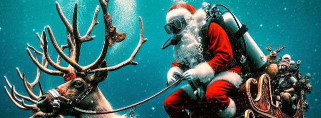 père Noël Aquatique