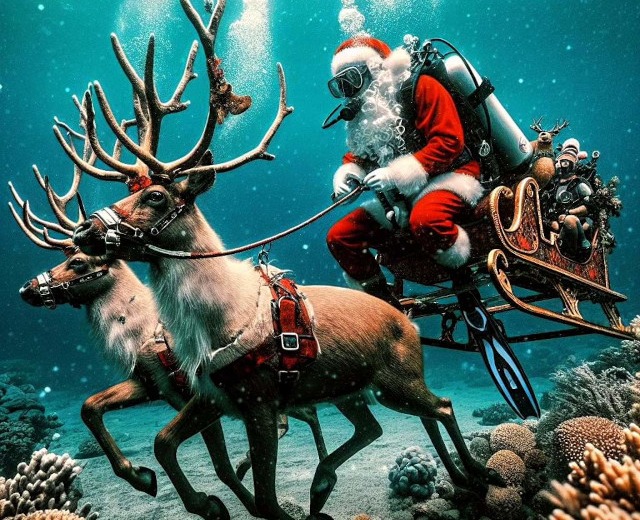 père Noël Aquatique0